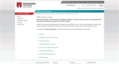 Desktop Screenshot of ameprc.mq.edu.au