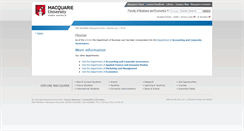 Desktop Screenshot of buslaw.mq.edu.au