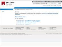 Tablet Screenshot of buslaw.mq.edu.au