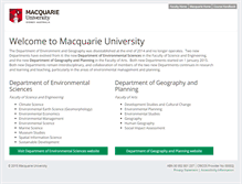 Tablet Screenshot of envirogeog.mq.edu.au